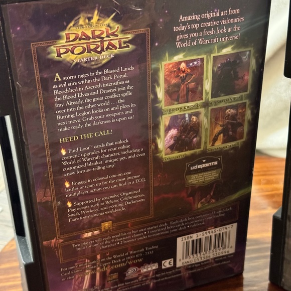 World of Warcraft: Heroes of Azeroth & Dark Portal Trading Card Games Complete - Picture 6 of 12